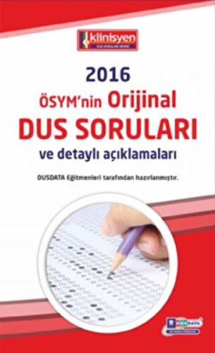 DUS Çıkmış Soruları Serisi - ÖSYM`nin Orijinal 2016 - 1