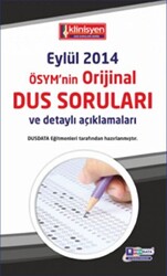 DUS Çıkmış Soruları Serisi - ÖSYM`nin Orijinal Eylül 2014 - TUSDATA