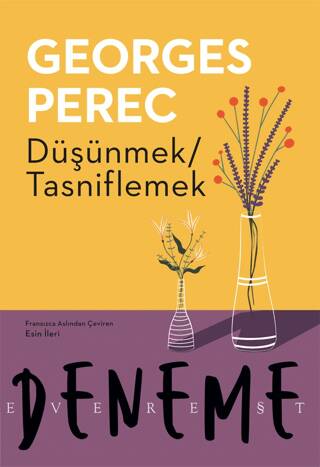 Düşünmek - Tasniflemek - 1