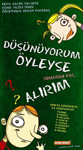 Düşünüyorum Öyleyse Sınavdan Kaç Alırım - 1