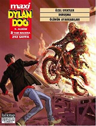 Dylan Dog Maxi Albüm 9 - Özel Efektler - Duruşma - Ölünün Ayakkabıları - 1