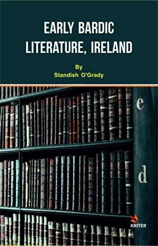 Early Bardic Literature, Ireland - 1