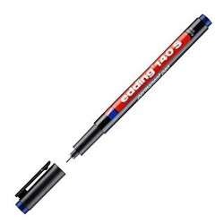 Edding 140 S Çok Amaçlı Asetat Kalemi Permanent Mavi - 1