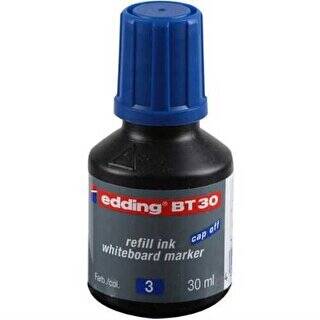 Edding Tahta Kalem Mürekkebi 30 ML Mavi E-BT30 - 1