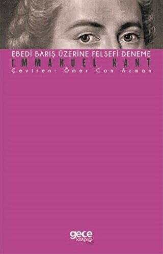 Edebi Barış Üzerine Felsefi Deneme - 1