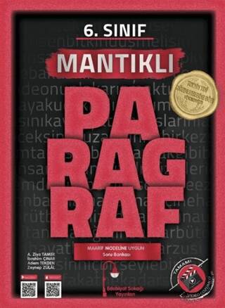 Edebiyat Sokağı 6. Sınıf Paragraf Mantıklı Soru Bankası - 1
