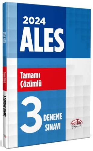 2024 ALES Tamamı Çözümlü 3 Deneme Sınavı - 1