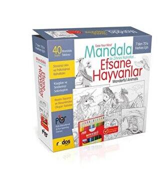 Efsane Hayvanlar - Mandala - 1