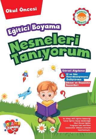 Eğitici Boyama – Nesneleri Tanıyorum - 1