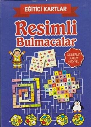 Eğitici Kartlar - Resimli Bulmacalar - 1