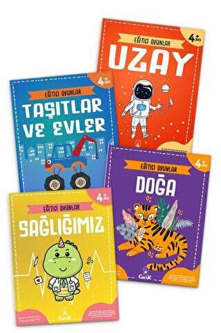 Eğitici Oyunlar Serisi 4 Kitap - 1