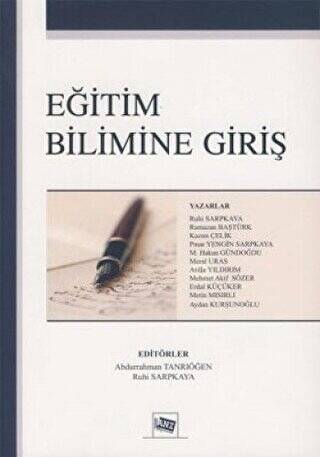Eğitim Bilimine Giriş - 1