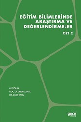 Eğitim Bilimlerinde Araştırma ve Değerlendirmeler Cilt 2 - 1
