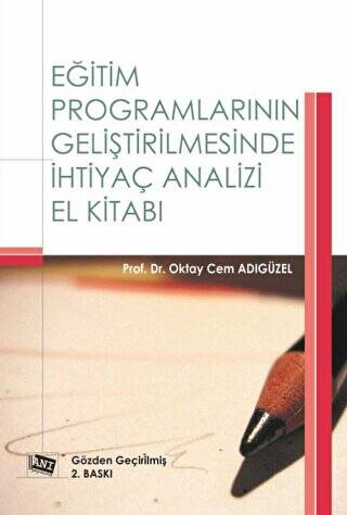 Eğitim Programlarının Geliştirilmesinde İhtiyaç Analizi El Kitabı - 1