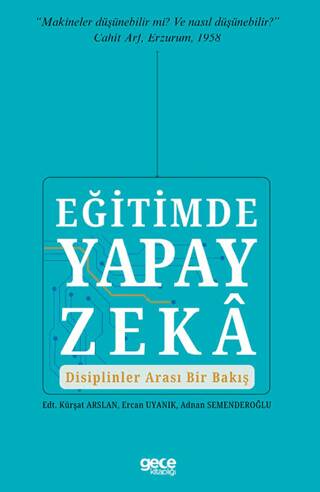 Eğitimde Yapay Zekâ - 1