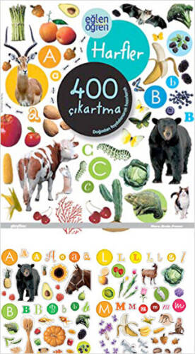 Eğlen Öğren Harfler 400 Çıkartma - 1