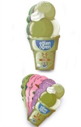 Eğlen Öğren Ice Cream 5-6 Yaş - Dstil Tasarım İletişim Yayınları