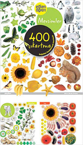 Eğlen Öğren Mevsimler 400 Çıkartma - 1