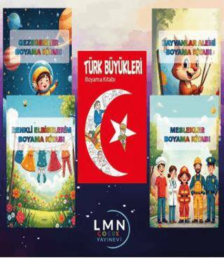 Eğlenceli Boyama Kitapları 5`li Set - 1