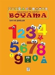 Eğlenceli ve Eğitici Boyama - Sayı ve Şekiller - 1