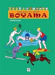 Eğlenceli ve Eğitici Boyama - Sporcular - 1