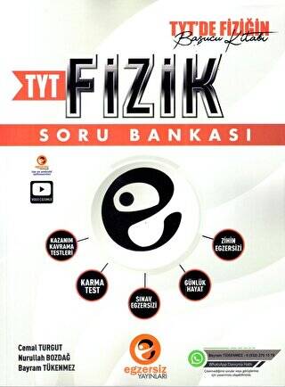 Egzersiz Yayınları TYT Fizik Soru Bankası - 1