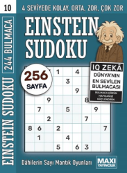 Einstein Sudoku 10 - Maxi Yayıncılık