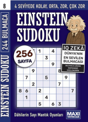 Einstein Sudoku 8 - Maxi Yayıncılık