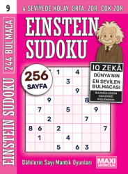 Einstein Sudoku 9 - Maxi Yayıncılık