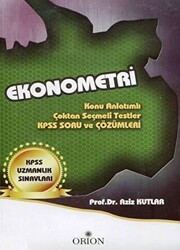 Ekonometri KPSS Uzmanlık Sınavları - 1