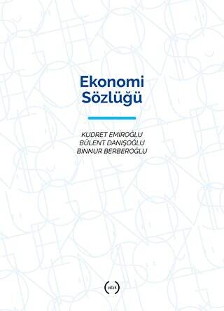 Ekonomi Sözlüğü - 1