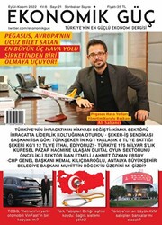 Ekonomik Güç Dergisi Sayı: 21 Eylül - Kasım 2022 - 1