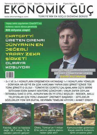 Ekonomik Güç Dergisi Sayı: 24 Temmuz - Eylül 2025 - 1