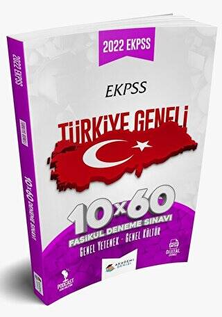 EKPSS Türkiye Geneli 10 x 60 Fasikül Deneme - 1