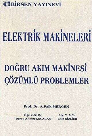 Elektrik Makineleri Doğru Akım Makinesi - Çözümlü Problemler - 1
