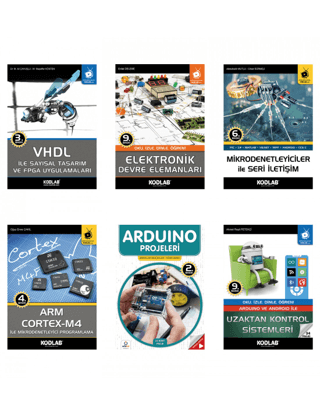 Elektronik Eğitim Seti 3 6 Kitap Takım - 1