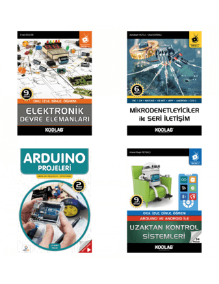 Elektronik Eğitim Seti 4 Kitap Takım - 1