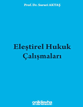 Eleştirel Hukuk Çalışmaları - 1