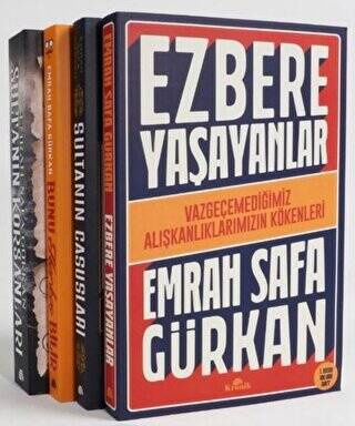 Emrah Safa Gürkan Seti 4 Kitap - 1