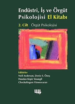 Endüstri, İş ve Örgüt Psikolojisi El Kitabı - 1