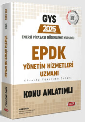 Enerji Piyasası Düzenleme Kurulu EPDK Yönetim Hizmetleri Uzmanı GYS Konu Anlatımlı - 1