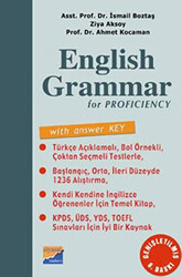 English Grammar for Proficiency With Answer Key - Answer Key Cevap Anahtarı - 1