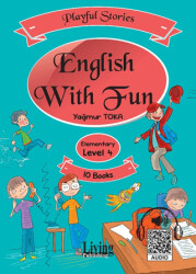 English With Fun Level 4 - 10 Kitap - Living English Dictionary
