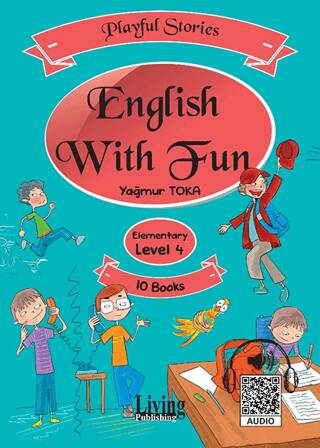 English With Fun Level 4 - 10 Kitap - 1