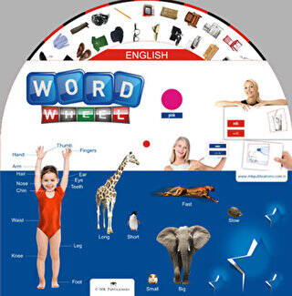 English Word Wheel - 1