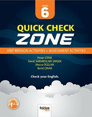 English Zone 6 - Quick Check - 1
