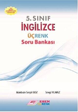 Esen 5. Sınıf İngilizce Üçrenk Soru Bankası - 1