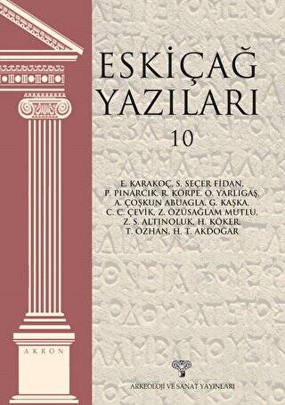 Eskiçağ Yazıları 10 - 1