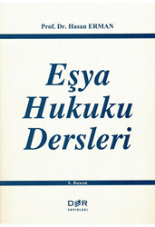 Eşya Hukuku Dersleri - 1