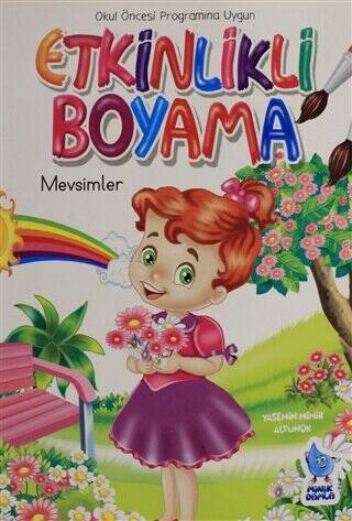 Etkinlik Boyama - Mevsimler - 1